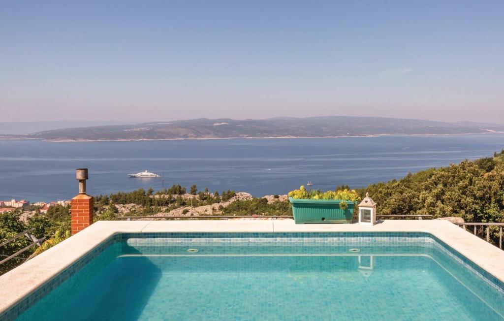 Villa Kristina - Ferienhaus Baska Voda - Topici, Private Outdoor Swimmingpool, Wifi Esterno foto