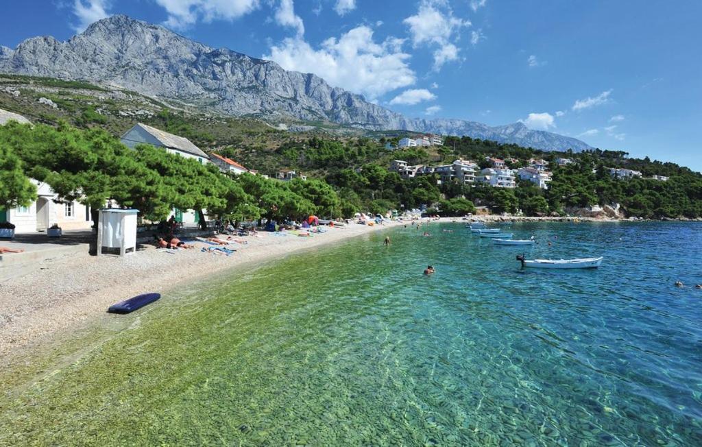 Villa Kristina - Ferienhaus Baska Voda - Topici, Private Outdoor Swimmingpool, Wifi Esterno foto