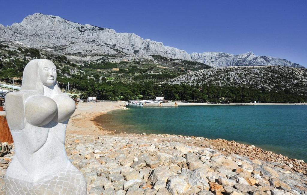 Villa Kristina - Ferienhaus Baska Voda - Topici, Private Outdoor Swimmingpool, Wifi Esterno foto