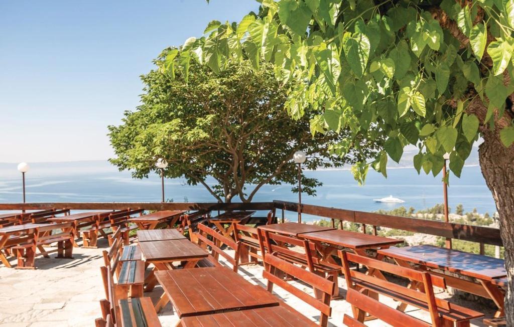 Villa Kristina - Ferienhaus Baska Voda - Topici, Private Outdoor Swimmingpool, Wifi Esterno foto